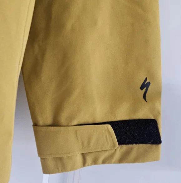 Specialized Men Trail Rain Jacket bike jacket harvest gold mustard color size XL - Picture 8 of 16